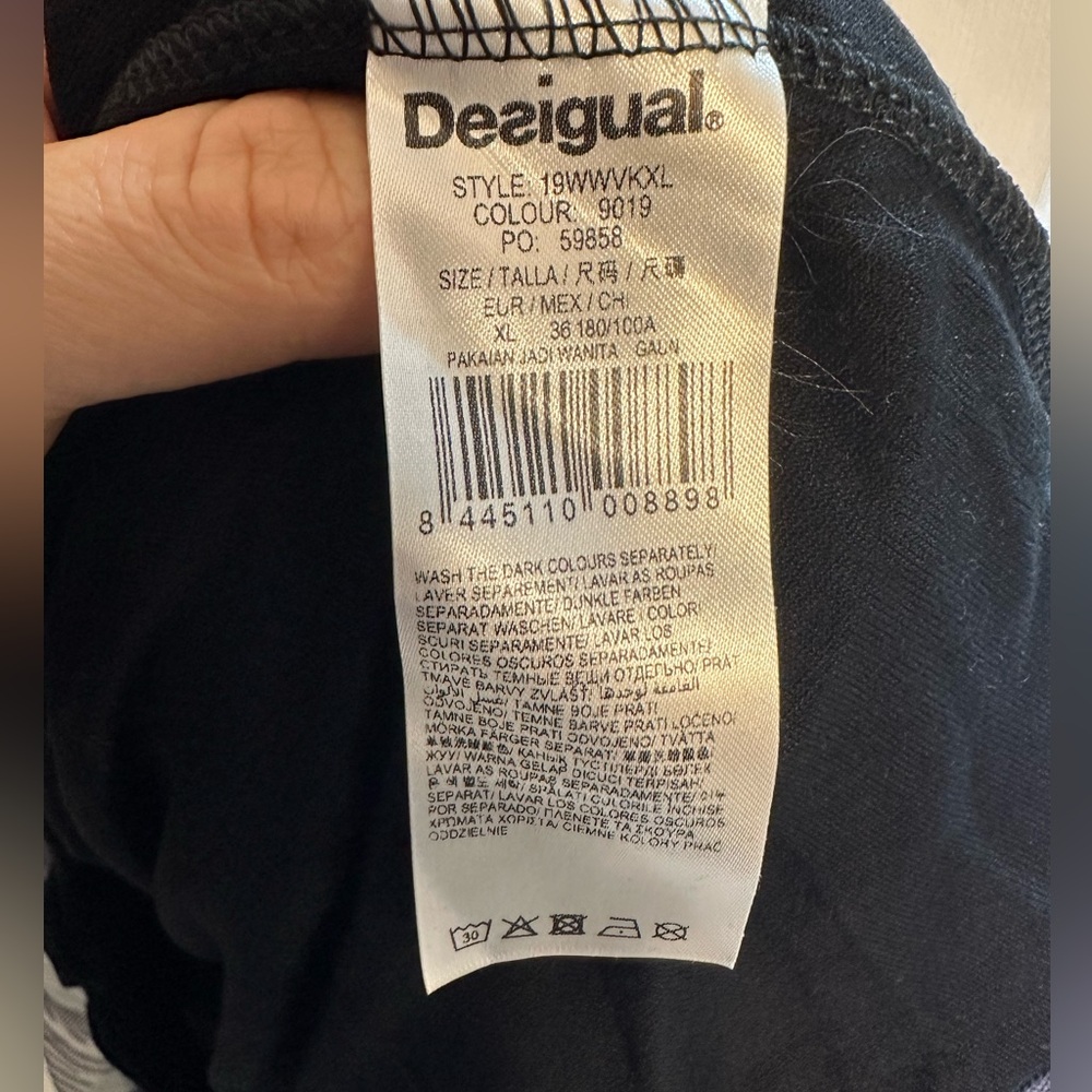 Desigual Women's Dress Cleveland with colour motives XL ptp17 - Picture 8 of 10